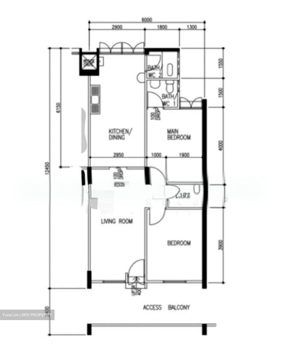 Blk 540 Bedok North Green (Bedok), HDB 3 Rooms #566354221
